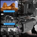 Helmet-Mounted 4K HD Digital Infrared Night Vision Monocular gallery 01