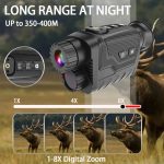 Helmet-Mounted 4K HD Digital Infrared Night Vision Monocular gallery 02
