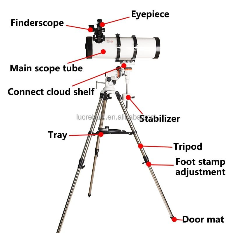 High-Power High-Definition 130650 Metal Monocular Telescope product detail 1