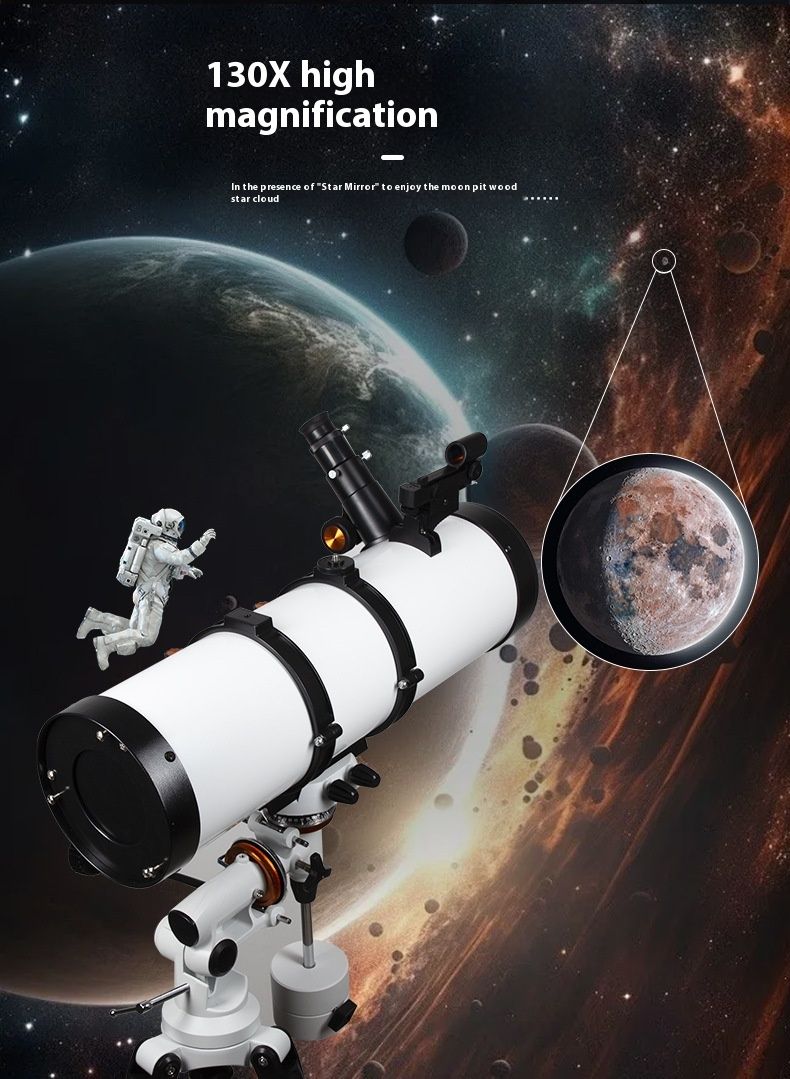High-Power High-Definition 130650 Metal Monocular Telescope product detail 8