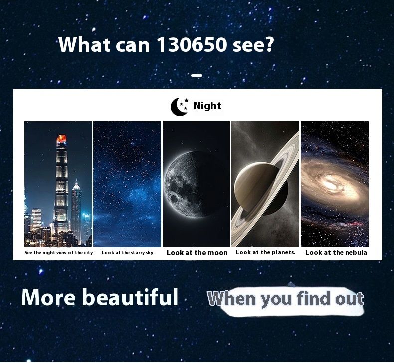 High-Power High-Definition 130650 Metal Monocular Telescope product detail 19