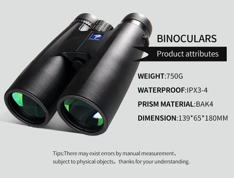 High Power Wide View Telescope Binocular 12X50 Optical product detail 3