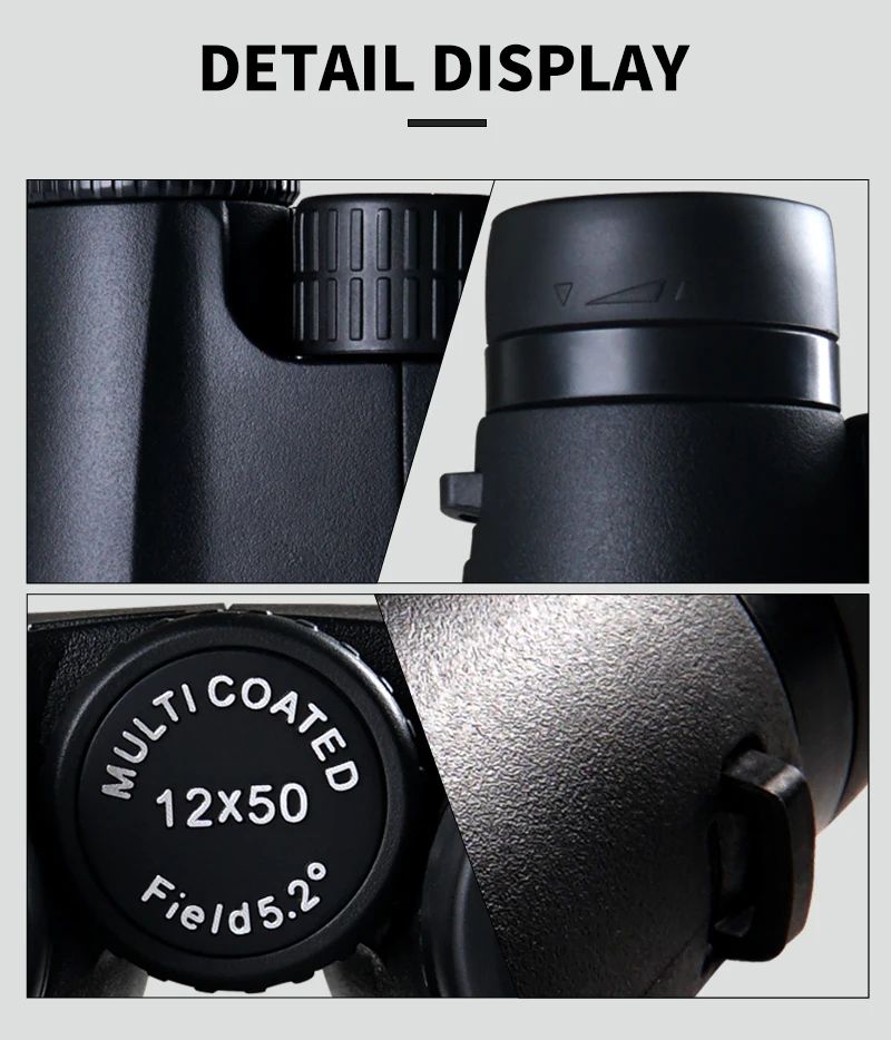 High Power Wide View Telescope Binocular 12X50 Optical product detail 7