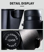 High Power Wide View Telescope Binocular 12X50 Optical gallery 05