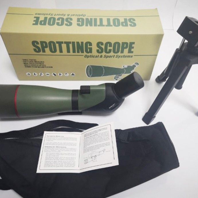 High Quality 20-60x60 20-60x80 Spotting Scope for Wacthing product detail 7