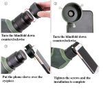 High Quality 20-60x60 20-60x80 Spotting Scope for Wacthing gallery 01