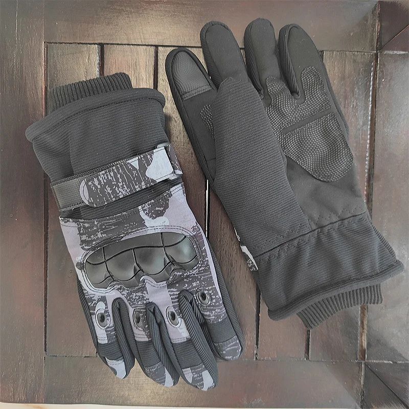 High Quality Black Outdoor Tactical Gloves Excellent for product detail 6