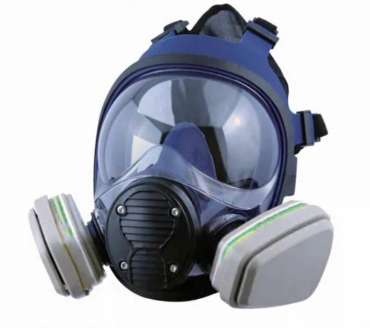 High Quality Liquid Silicone Full-face Chemical Gas Mask product detail 1