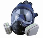 High Quality Liquid Silicone Full-face Chemical Gas Mask gallery 01