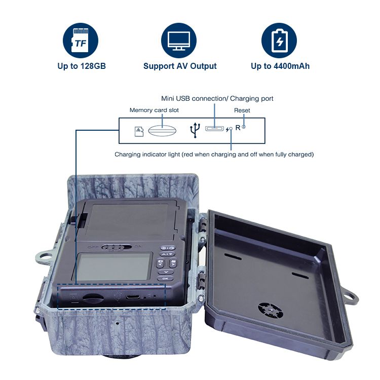 High Quality Support APP 4K WIFI Solar Powered MinMax Outdoors product detail image 10