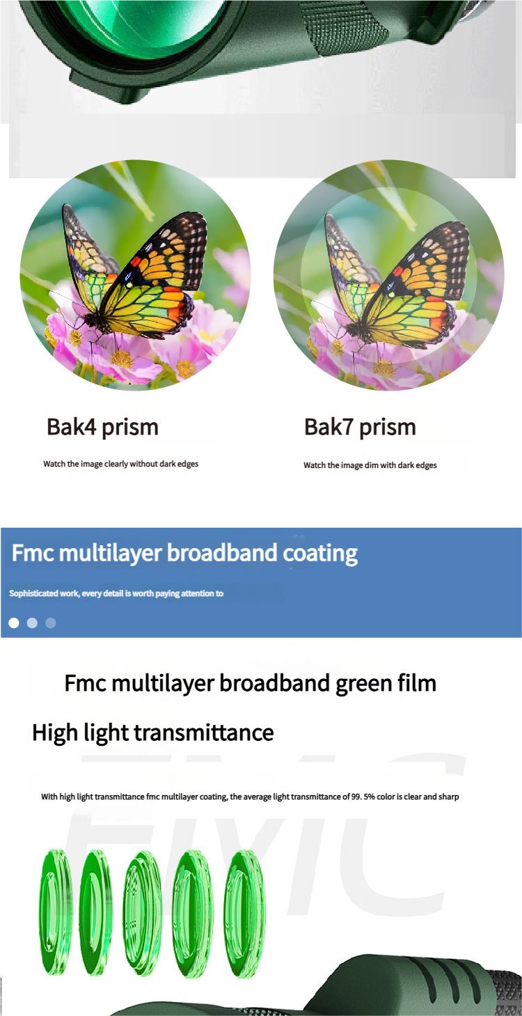 Hot Sale Monocular Telescope Long Range HD Spotting product detail 4