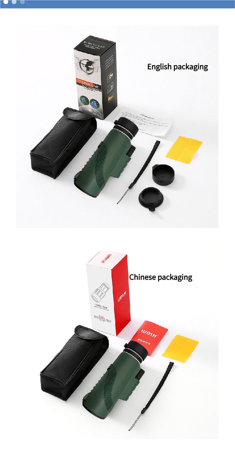 Hot Sale Monocular Telescope Long Range HD Spotting product detail 10