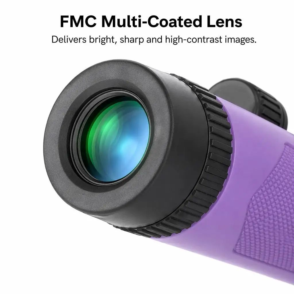 Hot Selling Kids 10X25 HD Binoculars Colorful Compact product detail 3