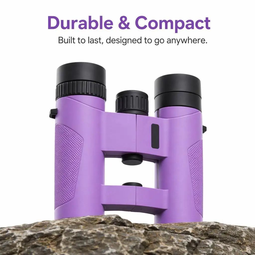 Hot Selling Kids 10X25 HD Binoculars Colorful Compact product detail 9