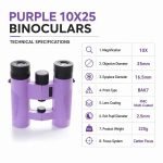Hot Selling Kids 10X25 HD Binoculars Colorful Compact gallery 02