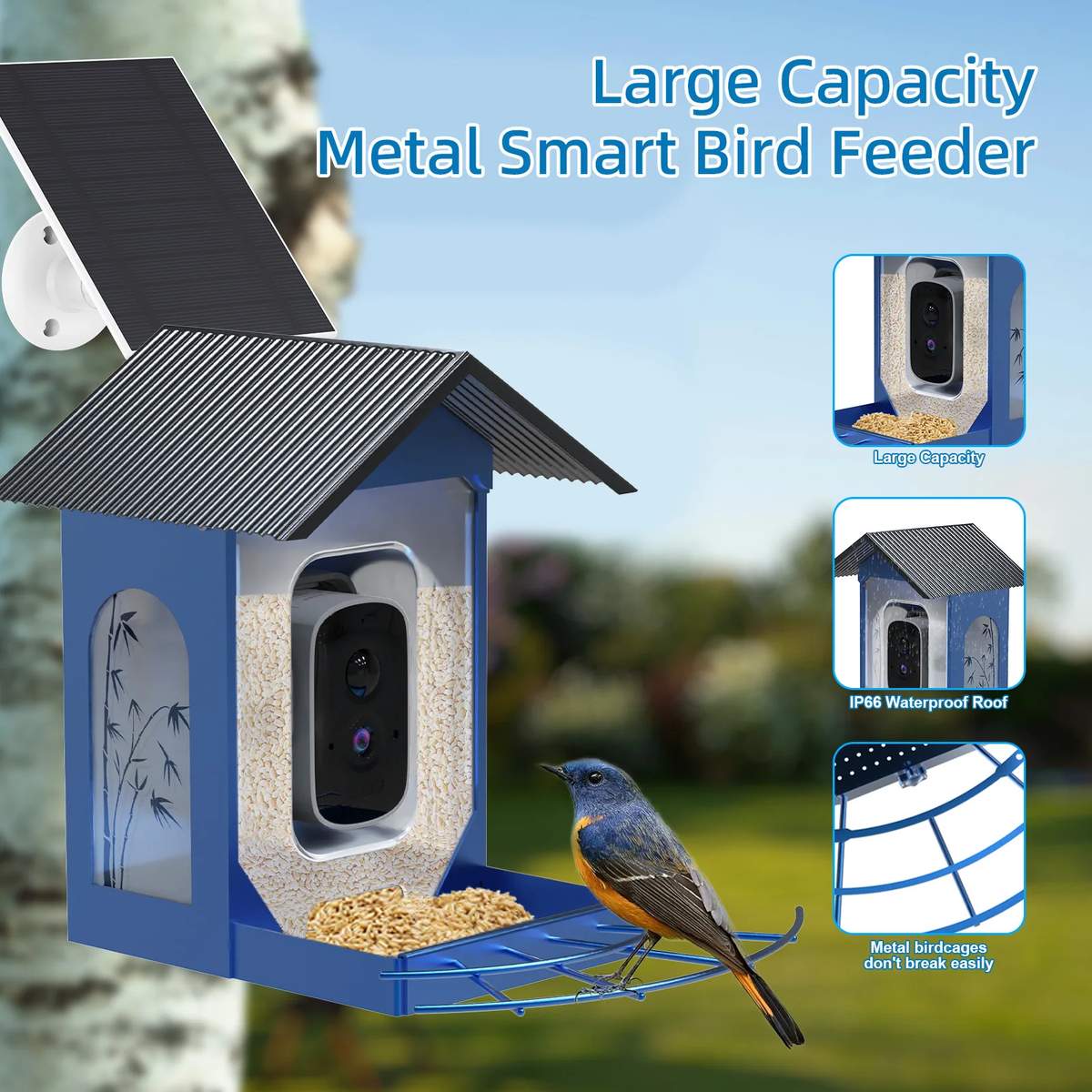 Hunting Camera WiFi 5MP 1080P IP66 Waterproof Battery product detail 3