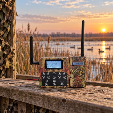 Hunting Duck Call equipment in a relevant outdoor setting