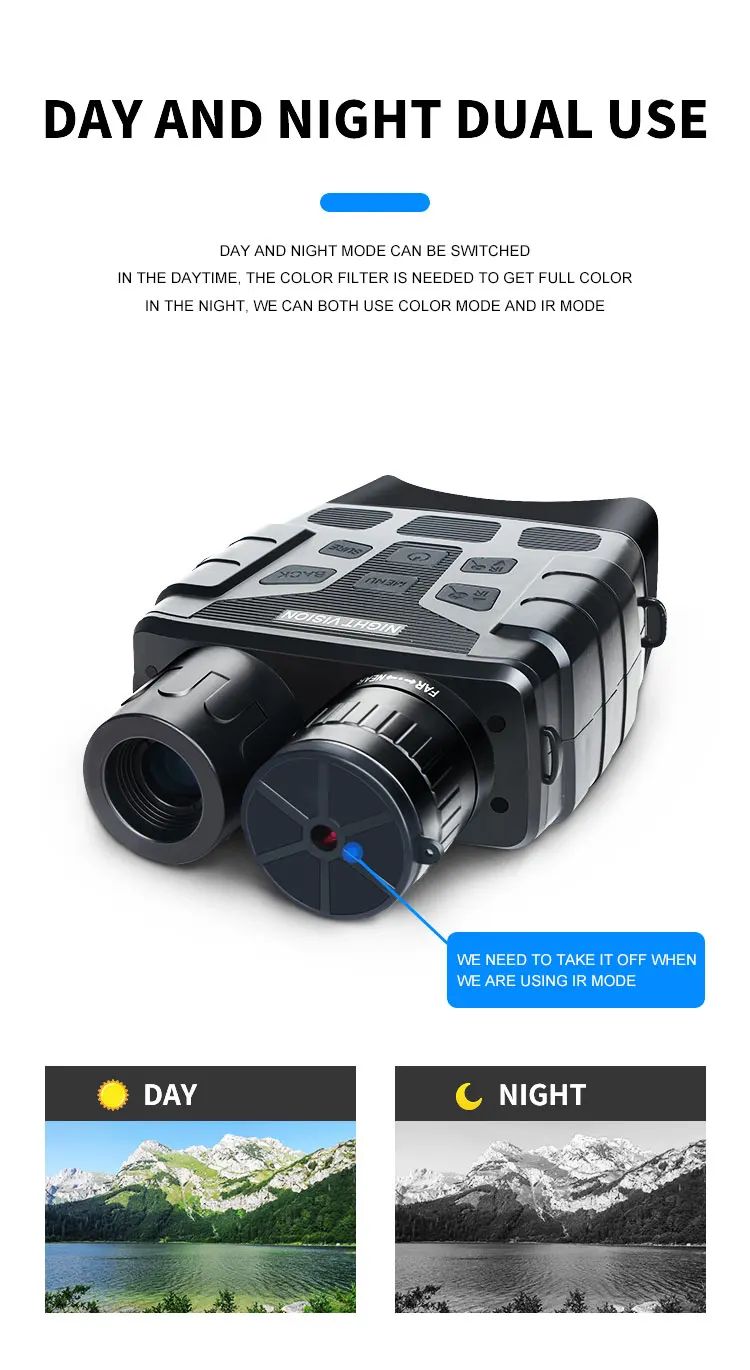 Infrared Digital 20x Night Vision Thermal Binoculars for product detail 5