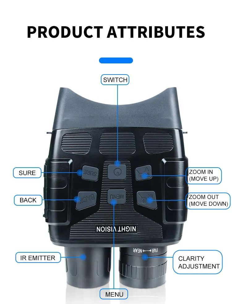 Infrared Digital 20x Night Vision Thermal Binoculars for product detail 10