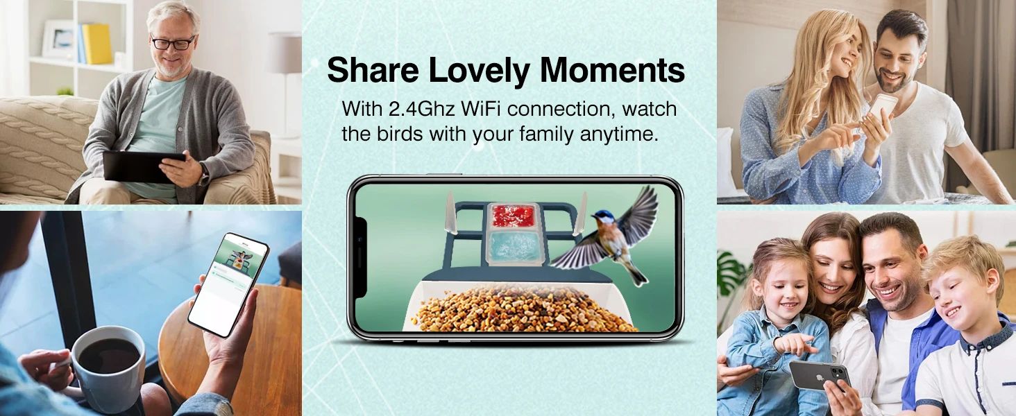 Intelligent Automatic Outdoor Bird Feeder with Camera product detail 4