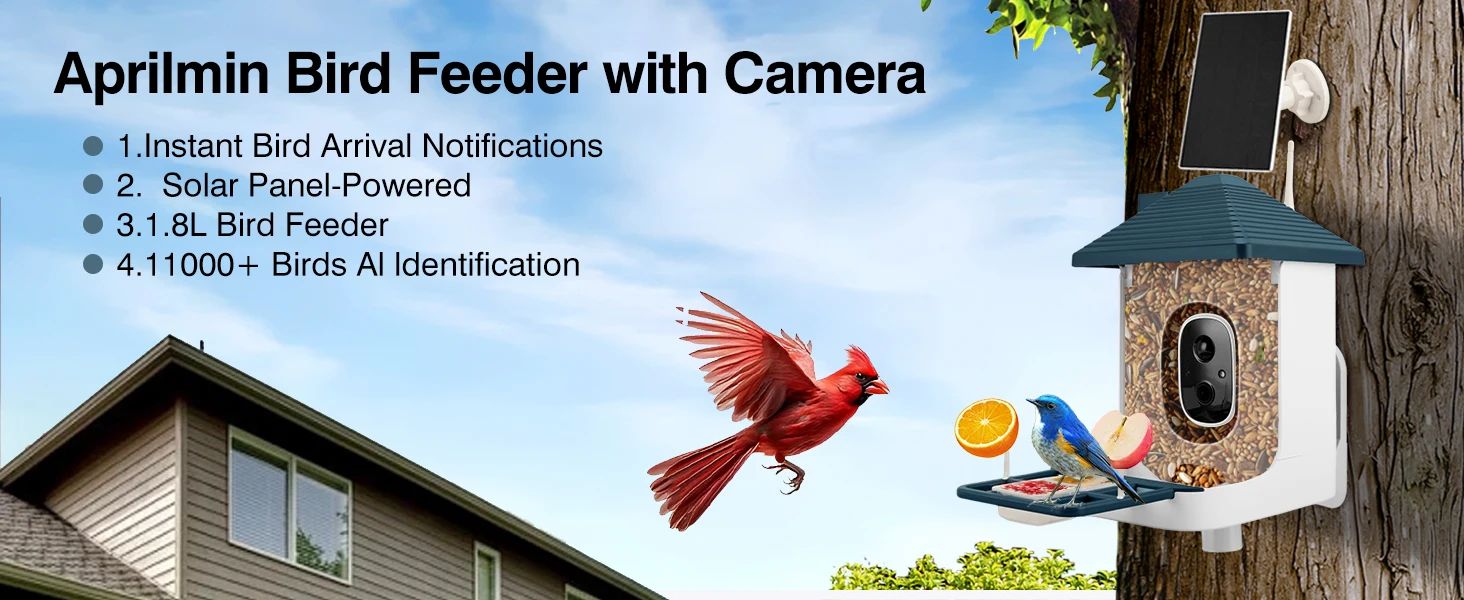 Intelligent Automatic Outdoor Bird Feeder with Camera product detail 8