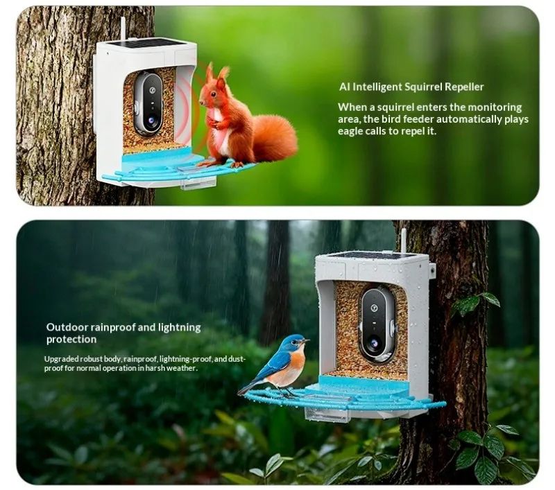 Intelligent Portable Automatic Bird Feeder with Camera product detail 4