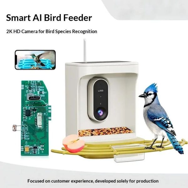 Intelligent Portable Automatic Bird Feeder with Camera main