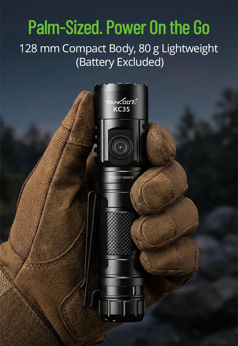 KC35 High Power Tactical Torch Light Rechargeable 5000lm product detail 2