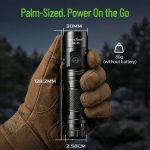KC35 High Power Tactical Torch Light Rechargeable 5000lm gallery 02