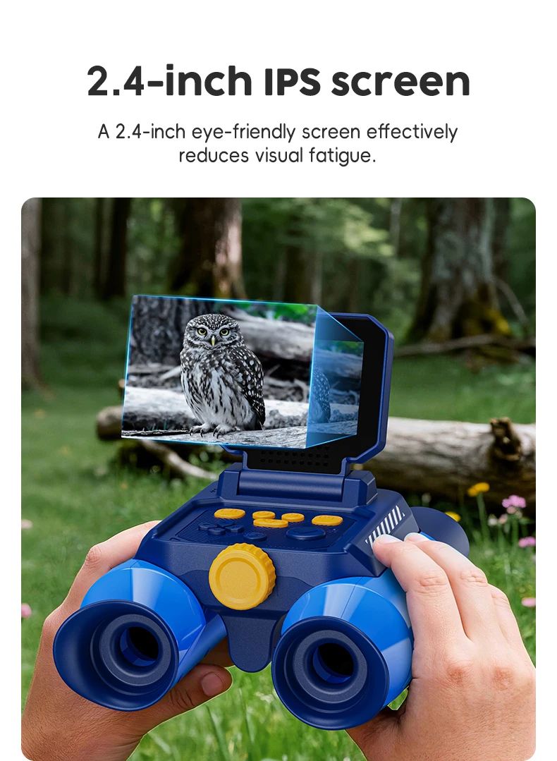 Kids Binoculars 10X 2.4 Inch IPS Screen Kids product detail 6