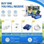 Kids Binoculars 10X 2.4 Inch IPS Screen Kids gallery 04