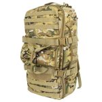 Large 60L Black Backpack Duffel Bag with Zipper gallery 04