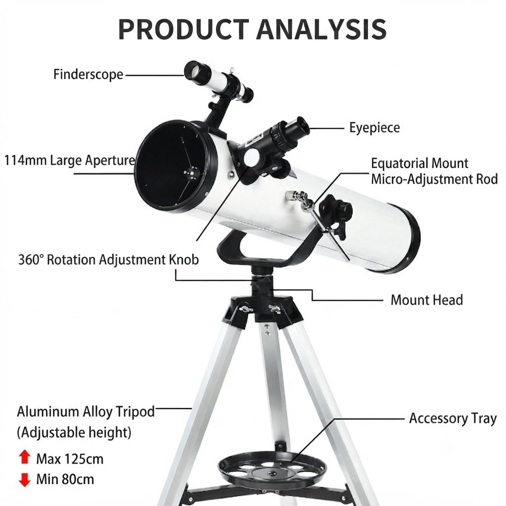 Large-aperture Optical Telescope Children Students product detail 1