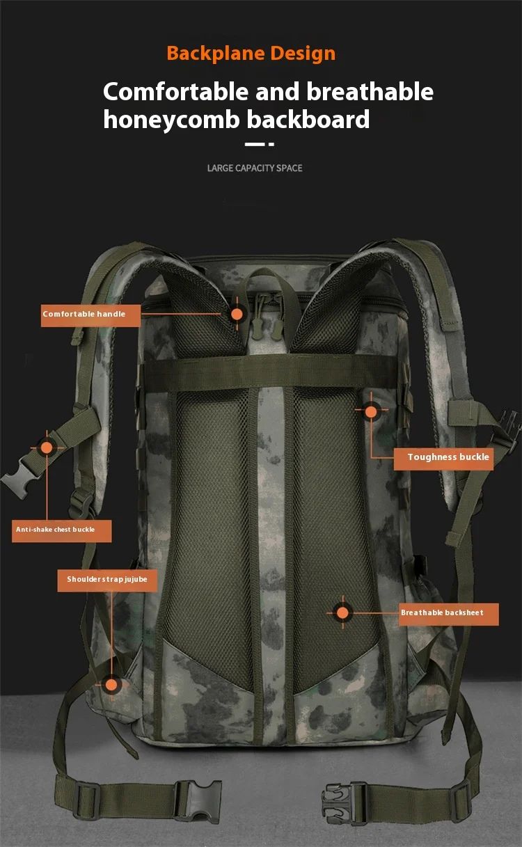 Large-Capacity Tactical Backpack for Men and Women for product detail 7