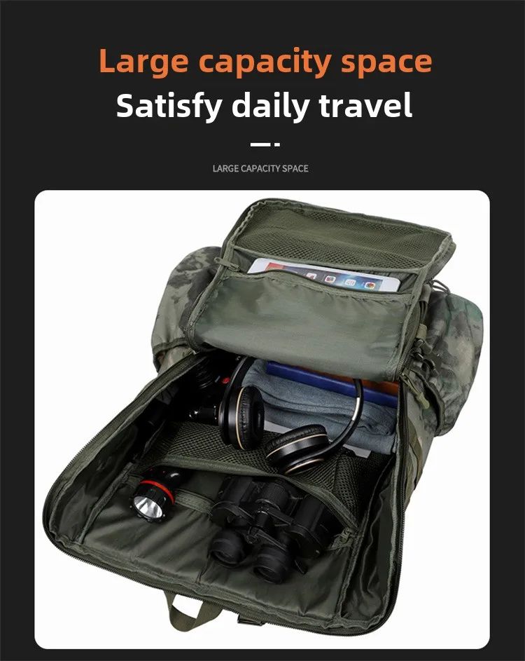 Large-Capacity Tactical Backpack for Men and Women for product detail 11