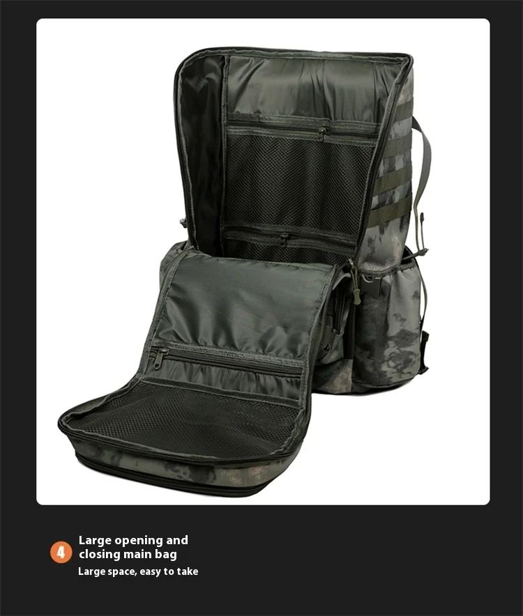Large-Capacity Tactical Backpack for Men and Women for product detail 13