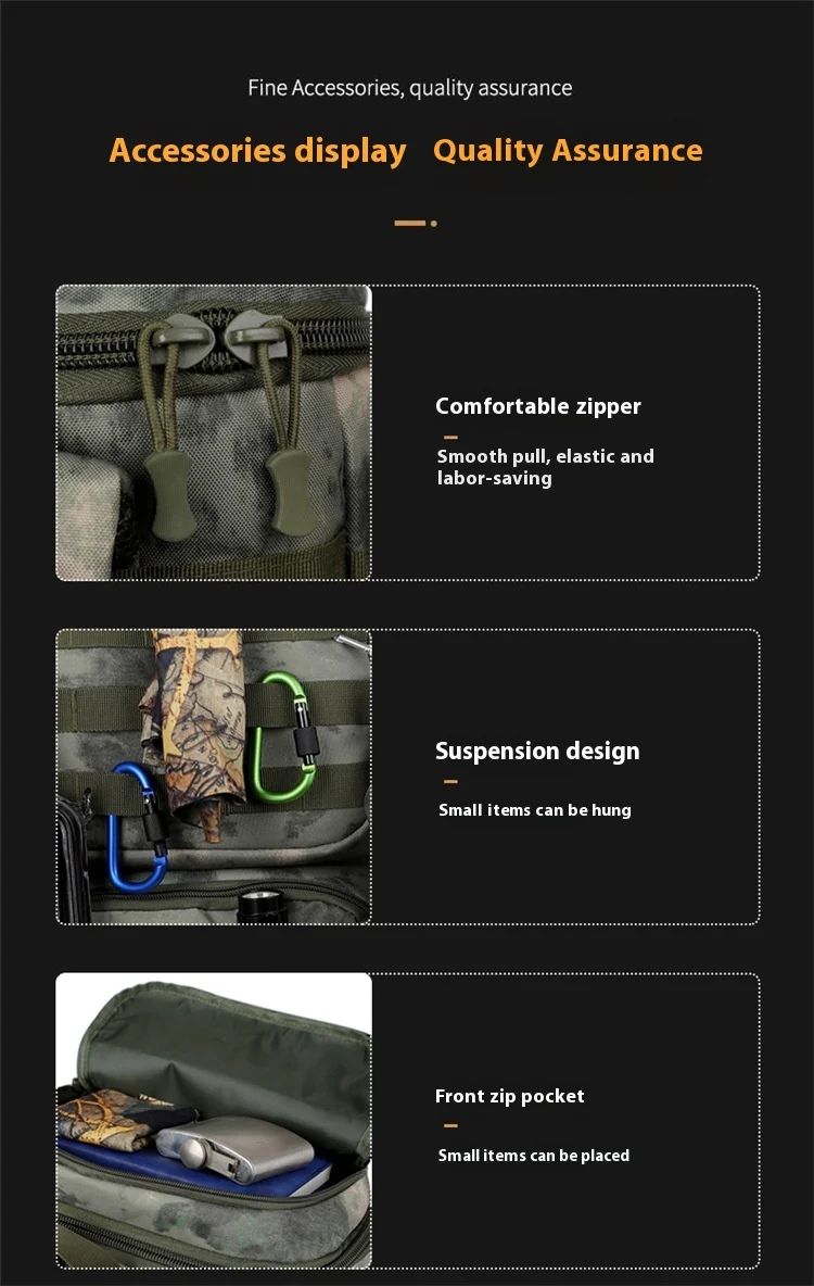 Large-Capacity Tactical Backpack for Men and Women for product detail 14
