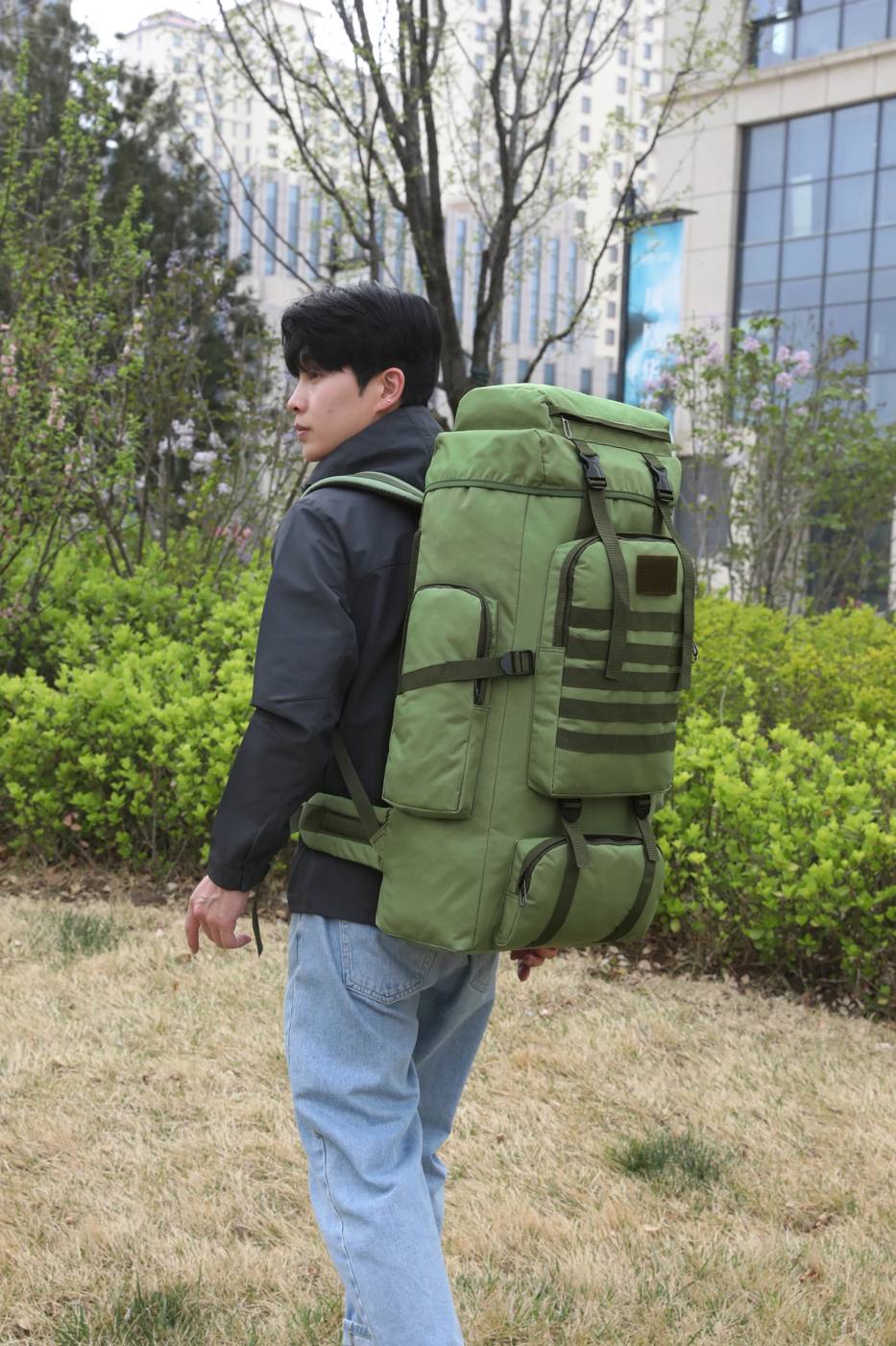 Large Capacity Tactical Waterproof Hiking Backpack Durable product detail 10