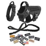 Large Dog Rower Collar Leash Set Luxury Polyester gallery 01