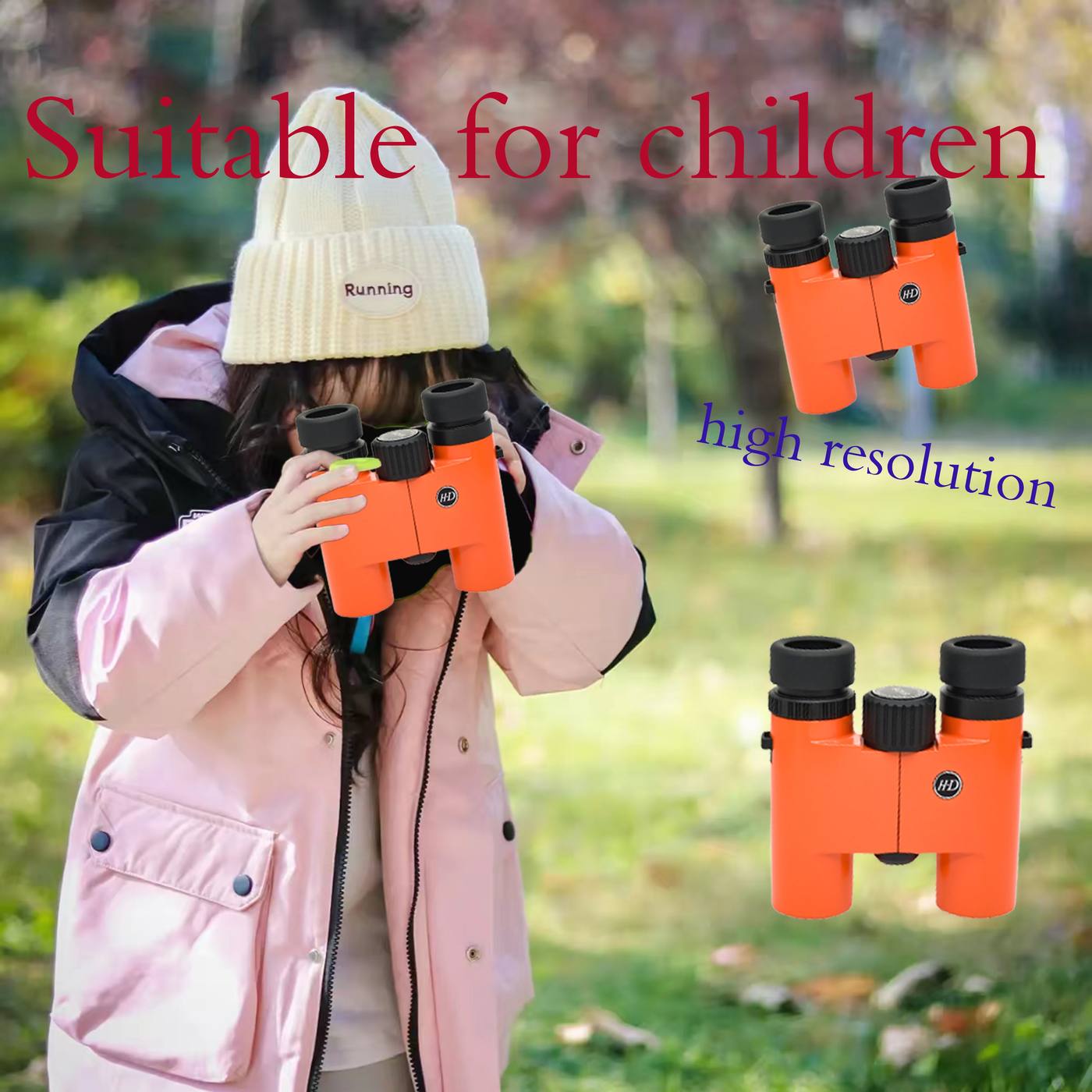 Lightweight 8x26mm Kids Outdoor Explorer Binoculars product detail 1