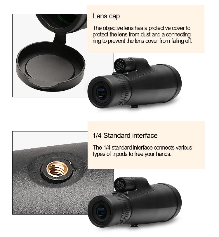 Long Distance Best Kid Mobile Phone Monocular 10-30x50 product detail 3