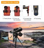 Long Distance Best Kid Mobile Phone Monocular 10-30x50 gallery 05