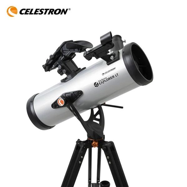 Lt 114az Reflector Astronomical Telescope with Phone Holder main