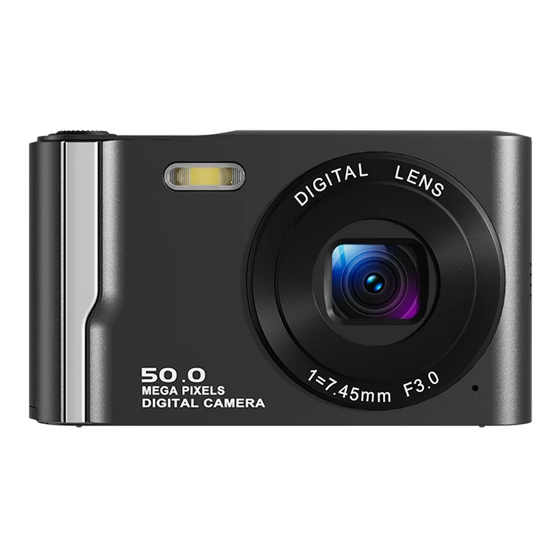 m13-digital-camera-for-students-2-8-inch-lcd-screen-4k-video-recording-retro-ccd-card-camera-black-for-travel-and-everyday-photography-main Digital Camera main product image