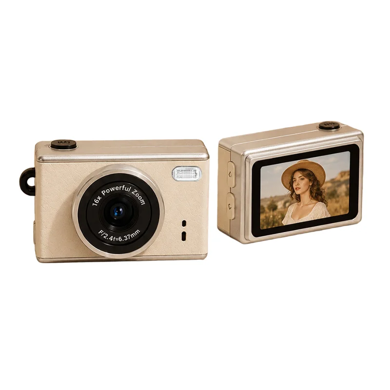 m2-mini-retro-camera-1mp-16x-digital-zoom-portable-camera-for-daily-photography-without-tf-card-white-digital-camera-for-travel-and-everyday-photography-main Digital Camera main product image