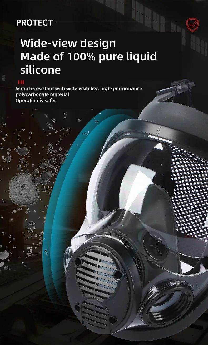 Manufacturer's New High-Level Protection CBRN Full Face product detail 3