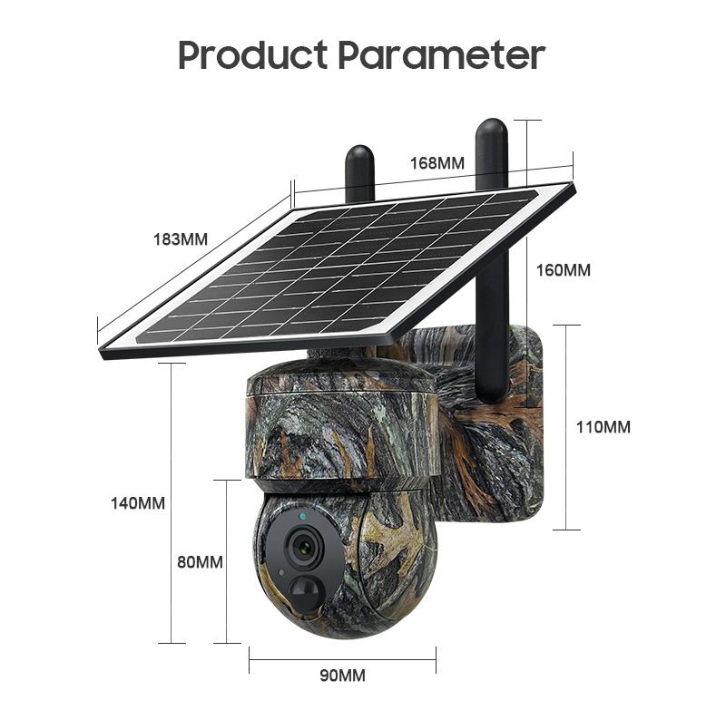 Maple Camouflage 4G Solar Wildlife Trail Cam IP66 MinMax Outdoors product detail image 11