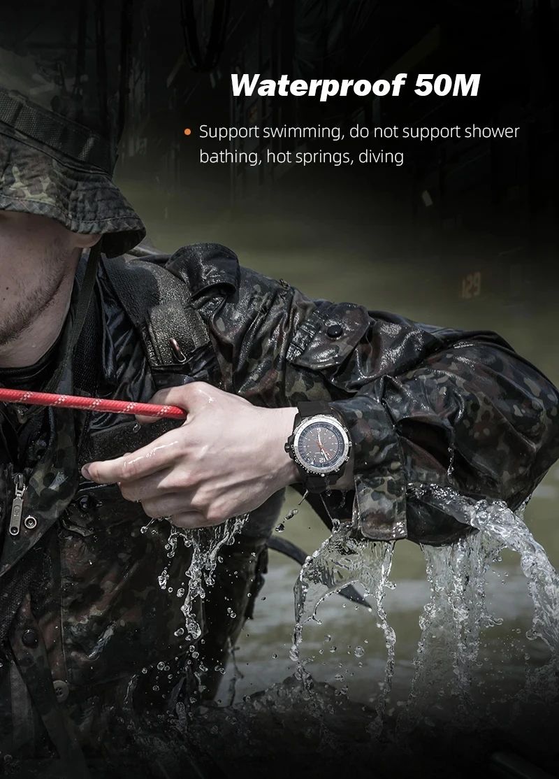 Men's Digital Watches Waterproof 50M Male Clock Sport product detail 9