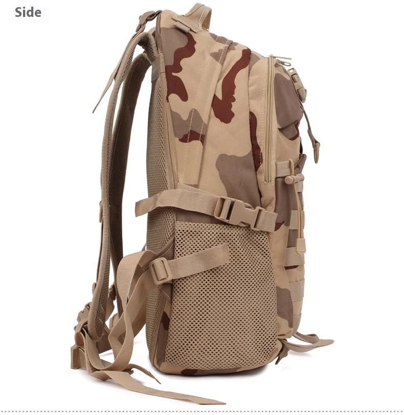 Men's Tactical Backpack with Camouflage Design for product detail 5