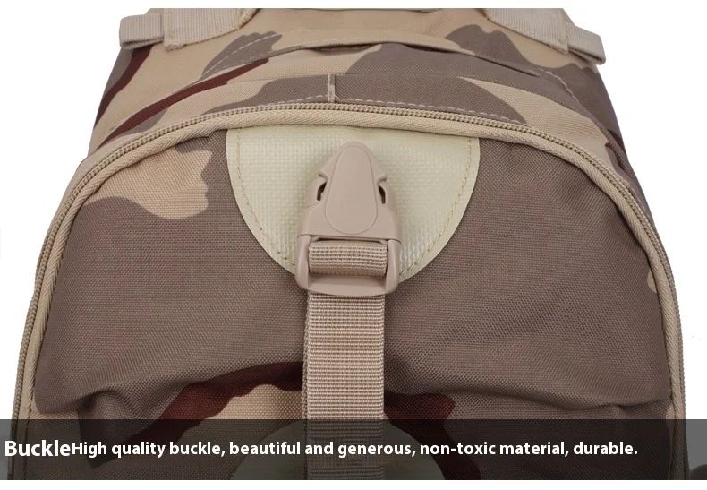 Men's Tactical Backpack with Camouflage Design for product detail 10